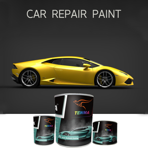 Yellow One-component High Solid Content Car Refinish Paint