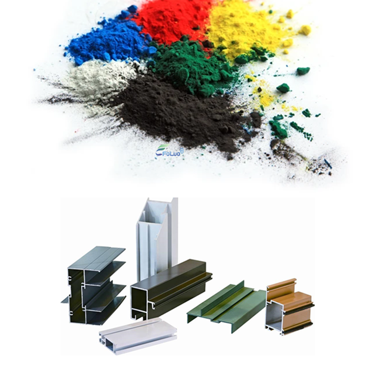 Metal Color Dry Powder Coating Paint Epoxy Polyester Powder Coating