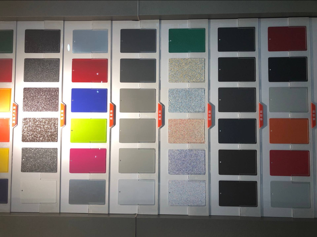 Colorful Thermoplastic Resistance Sand Effect Powder Coating