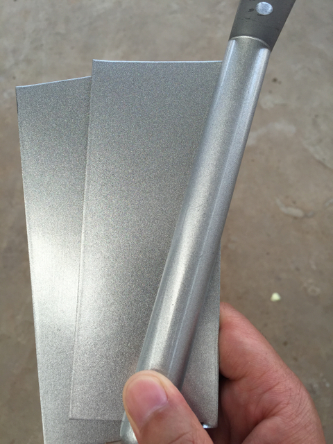 Factory Offer Metal Epoxy Polyester Silver Electrostatic Powder Coating Spray