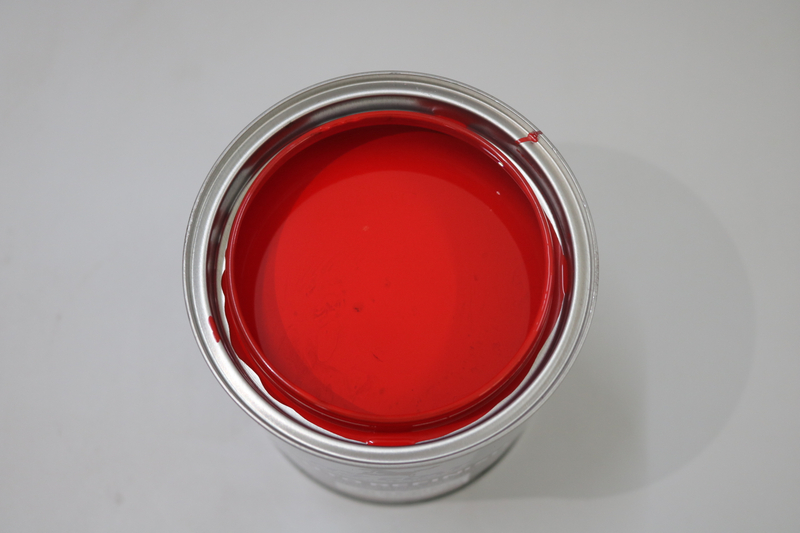 2K Red Strong Weather Proof Car Refinish Paint